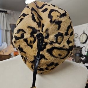 Forcast Leopard Print Hat